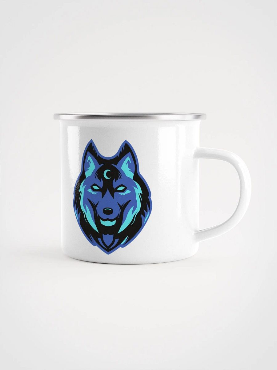 Mythic Wolf Enamel Mug product image (1)