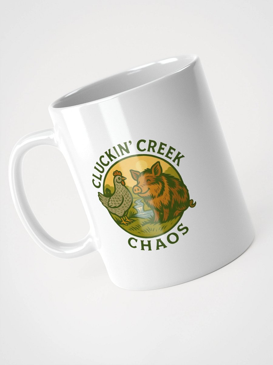 Critters over Crowds White Glossy Mug product image (7)