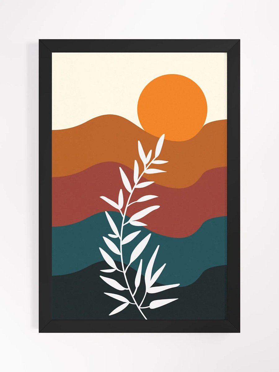 Sundown Serenity Framed Poster product image (1)