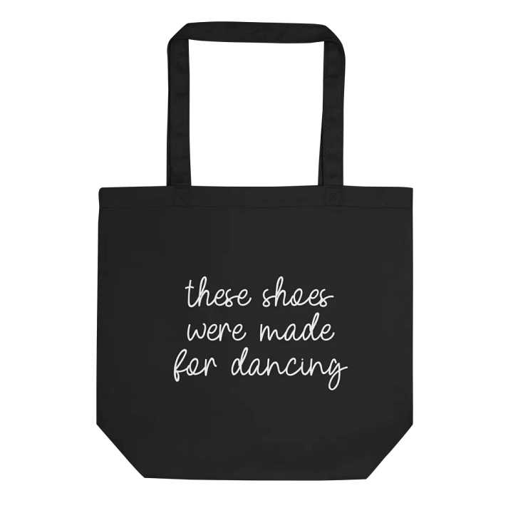 Organic Small Doublesided Tote | Multiple Options with White Logo and Quote product image (1)