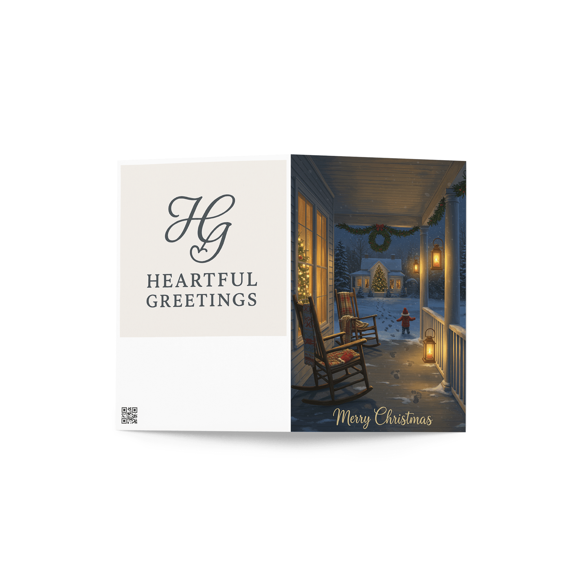 Christmas card - General tone - Blank inside product image (2)