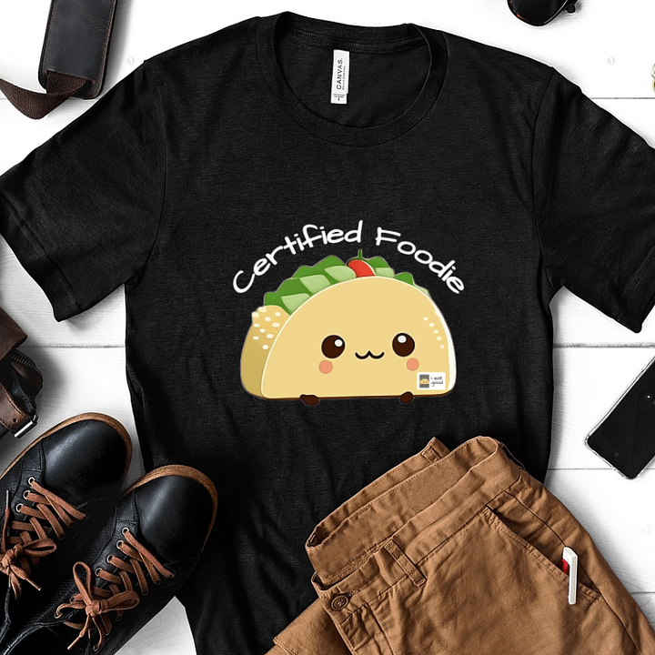 Certified Foodie (White Text) product image (1)