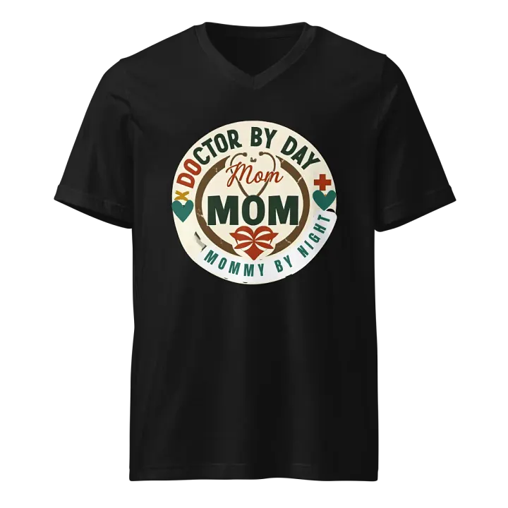 Mom, MOM Doctor V-Neck Tee product image (1)