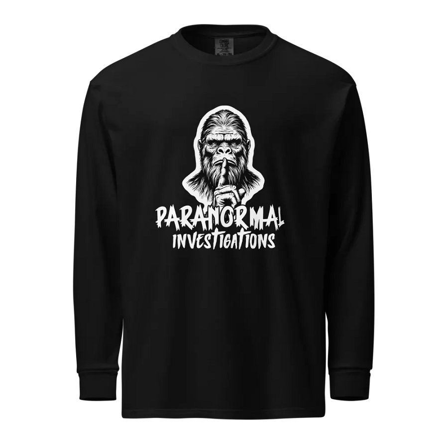 Shhh Sasquatch Long Sleeve Shirt product image (1)