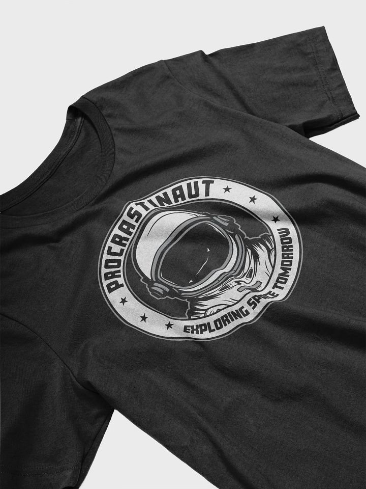 Funny Astronaut Tee – Procrastinaut Design for Laid-Back Dreamers product image (2)