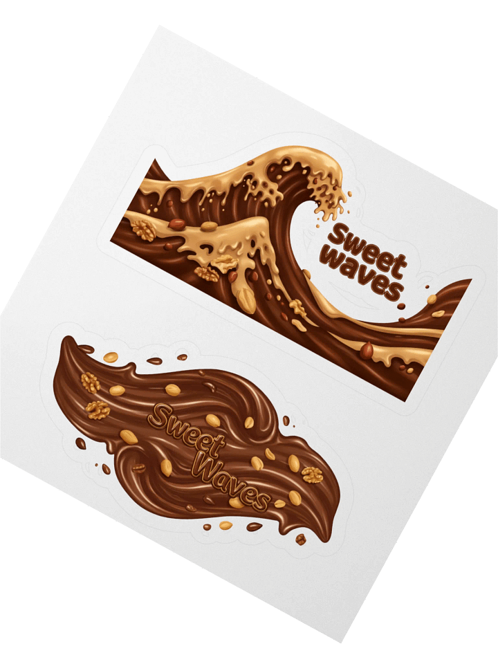 Sweet Waves - Sleek Shapes Sticker Pack product image (2)