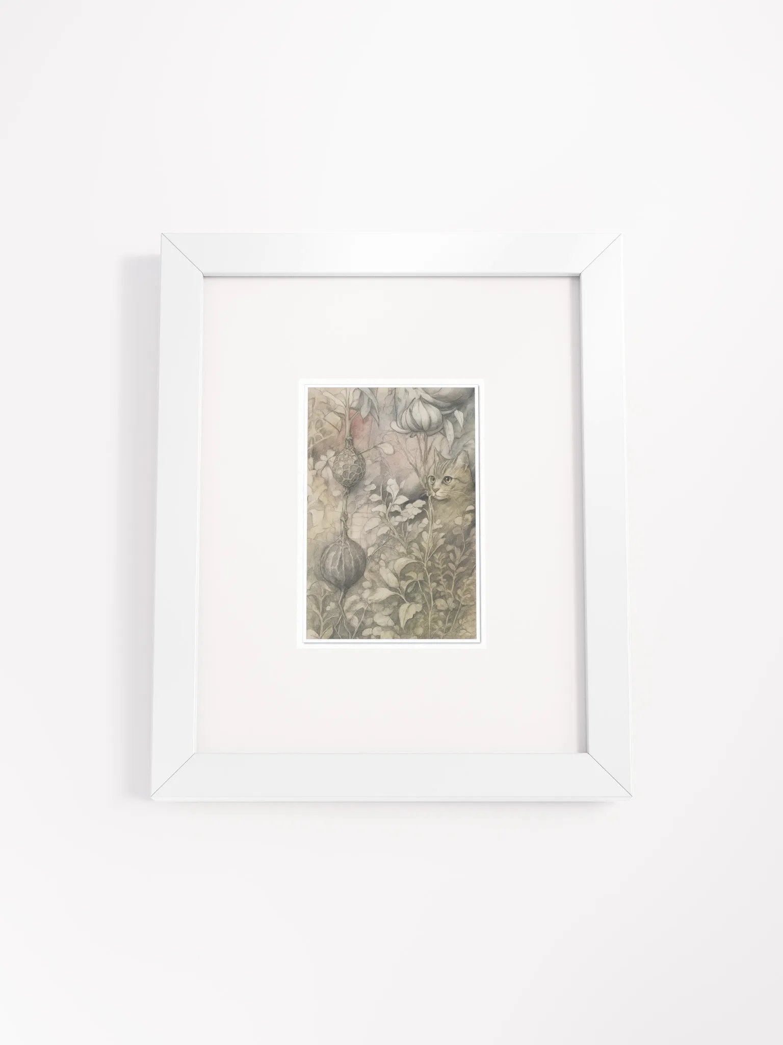 The Secret Garden Sketchbook Artprint Framed product image (1)