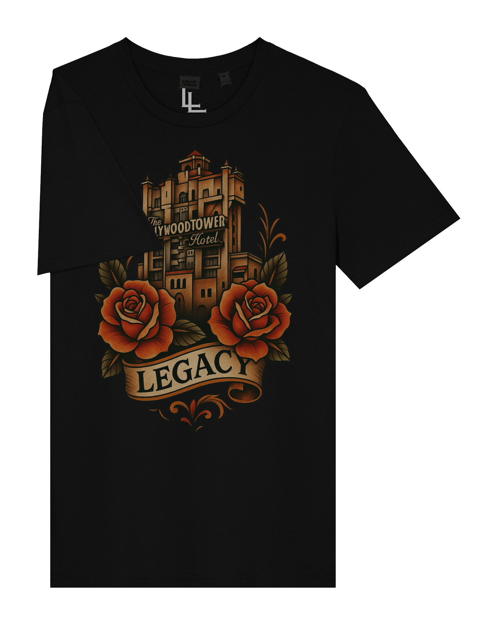 Neo-Traditional Hollywood Studios Tee | Black product image (6)