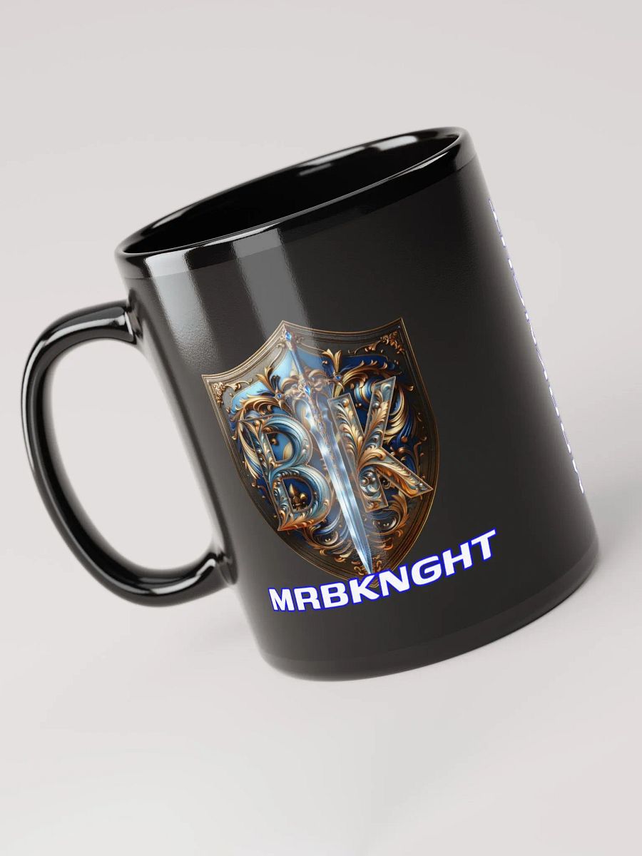 Black MrBKnght Logo Mug product image (5)