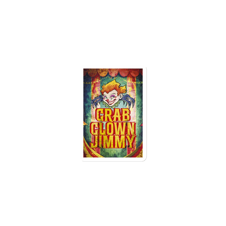 Crab Clown Jimmy Circus Magnet product image (1)