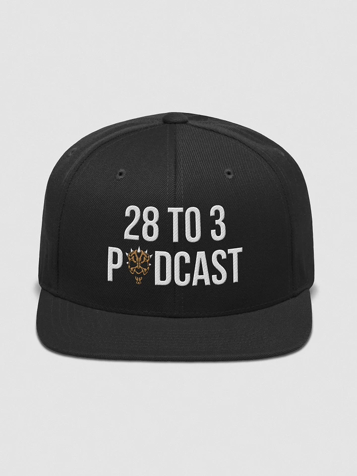 The 28 to 3 Podcast Snapback product image (1)