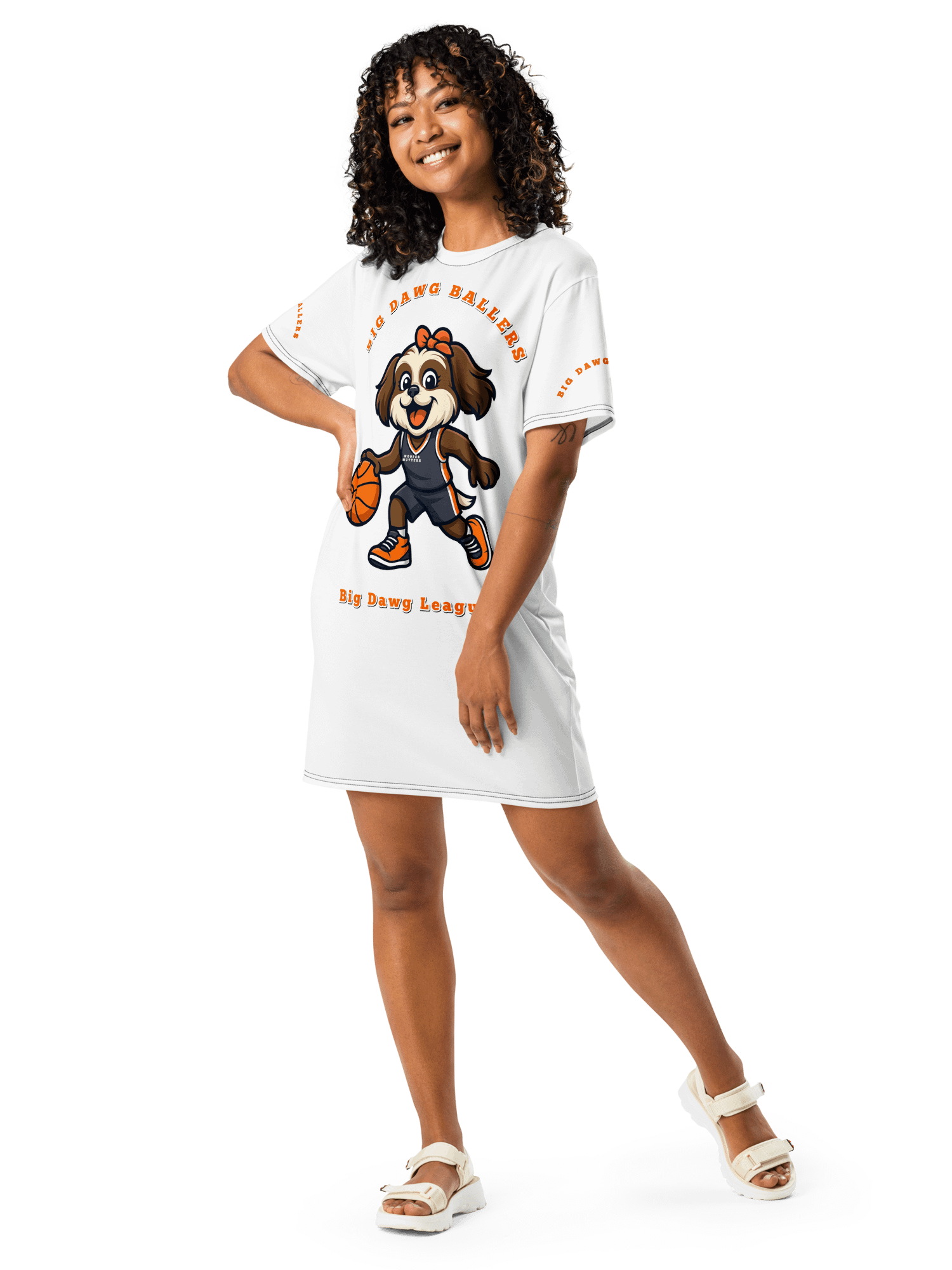 T-shirt Dress Shih-Tzu Big Dawg Baller product image (1)