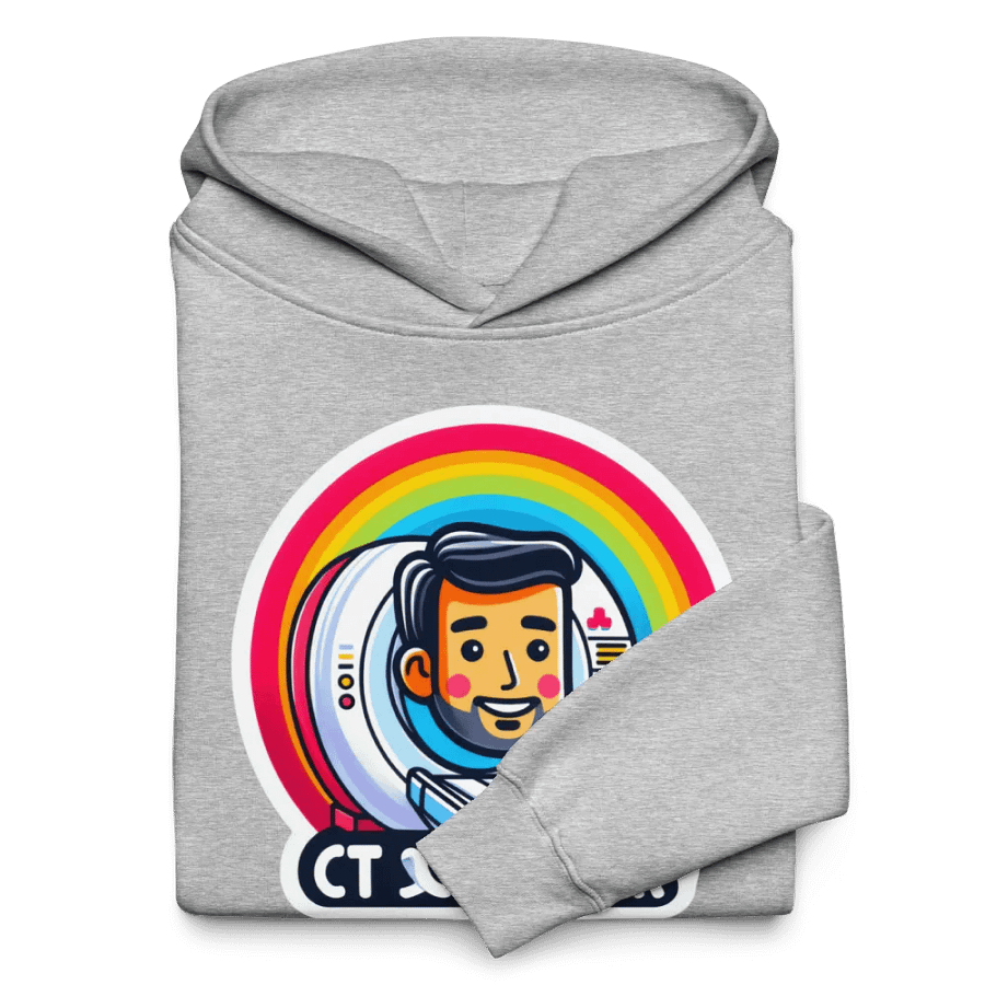 Rainbow CT Xcanner Unisex Oversized Hoodie product image (40)