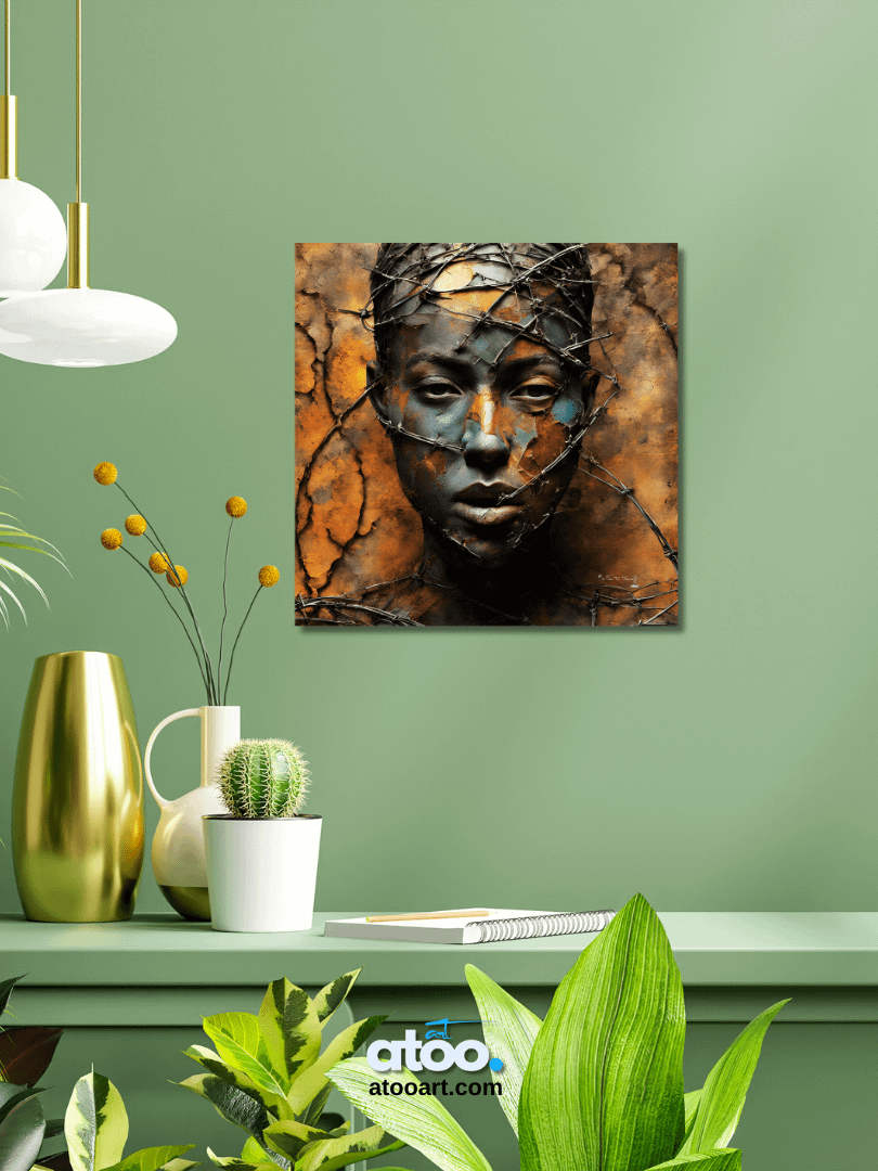 Be Free to Yourself | Last Prisoner Look | Canvas Painting product image (4)