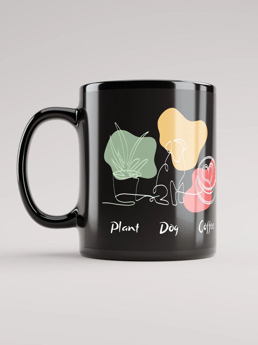 Abstract Plant Dog Coffee Mug product image (4)