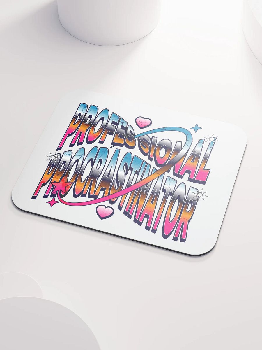 Professional Procrastination Station Mouse Pad product image (3)