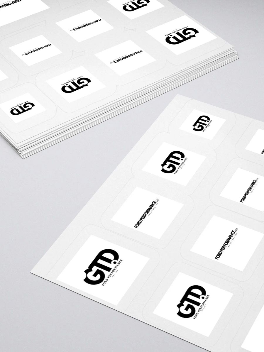 GTD Logo Kiss Cut Stickers product image (14)
