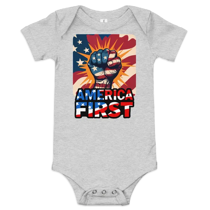 Baby One-Piece: America First product image (1)