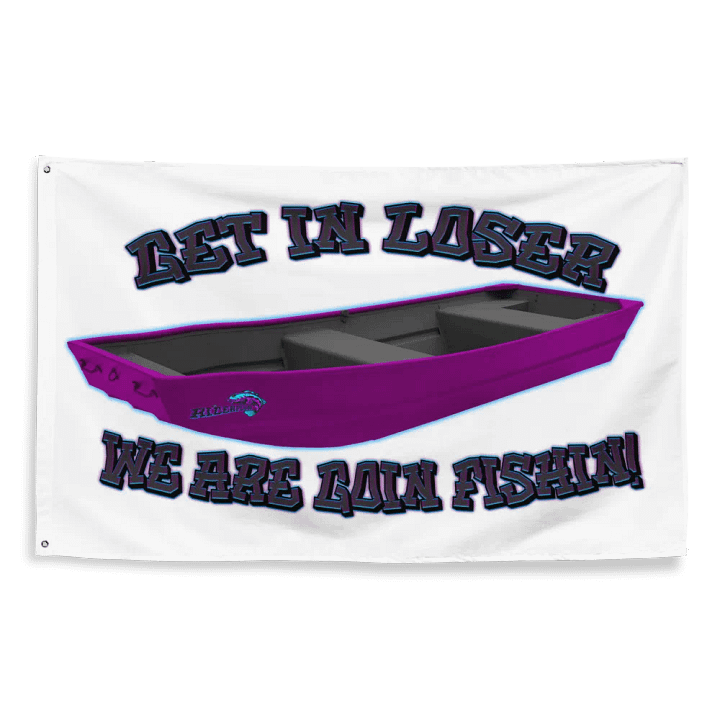 RicerMeangirls Carbon Letter Flag product image (2)