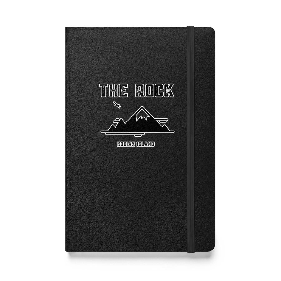 The Rock Hardcover Notebook (Black) product image (1)