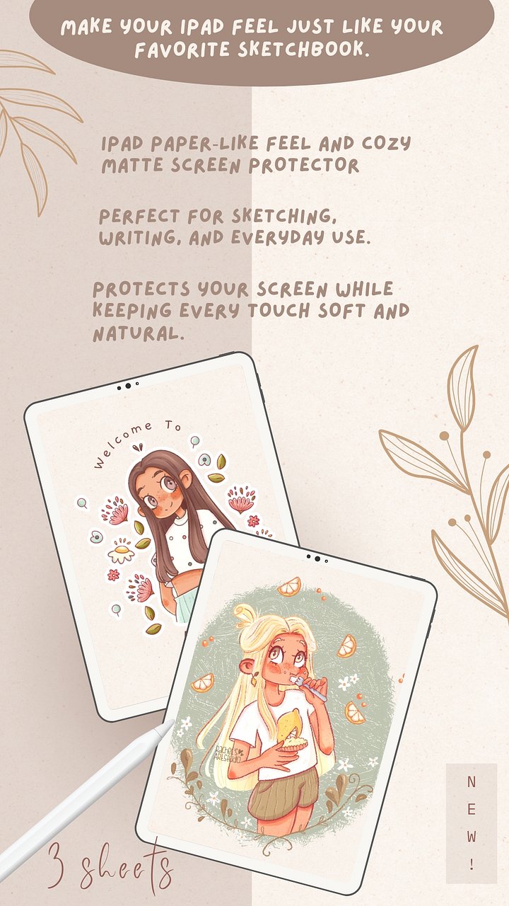 Paperlike iPad Screen Protector – Draw & Write Like It’s Real Paper product image (1)