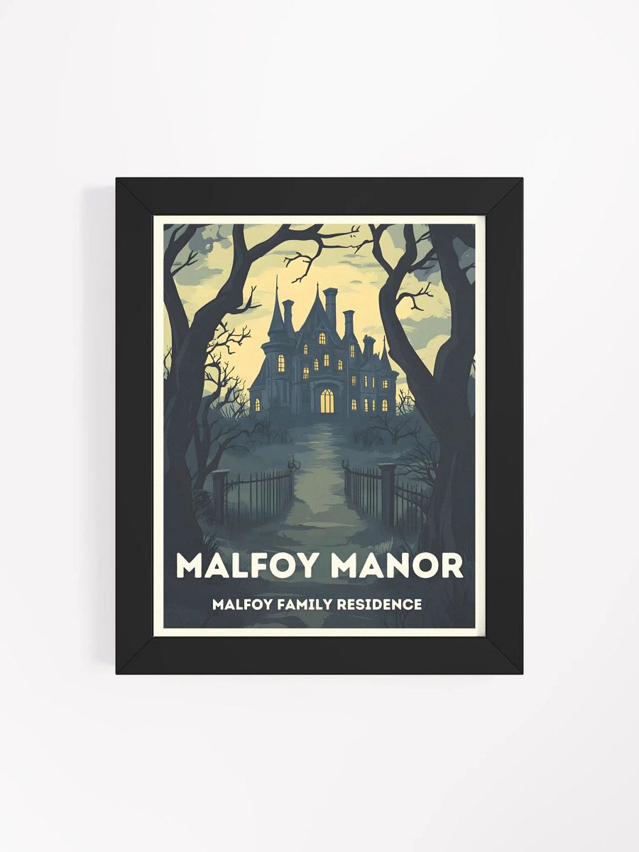 Malfoy Manor Vintage Travel Poster product image (4)