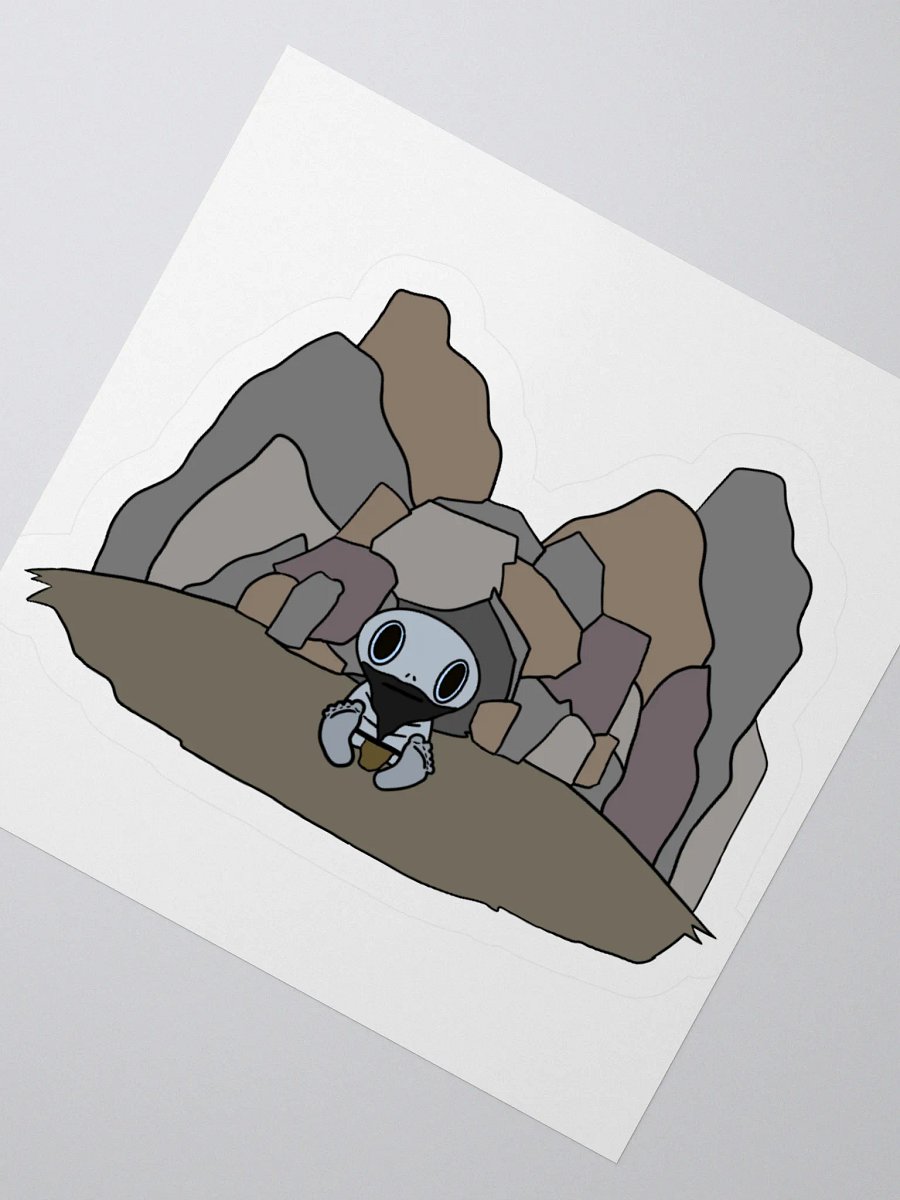 Bob the Moon Eyed Person Cryptikids Sticker product image (2)