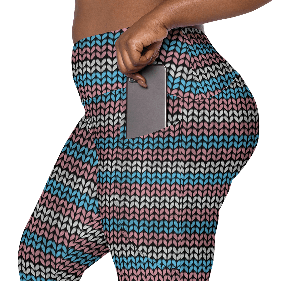 Trans Pride Fnit Leggings with Pockets product image (8)