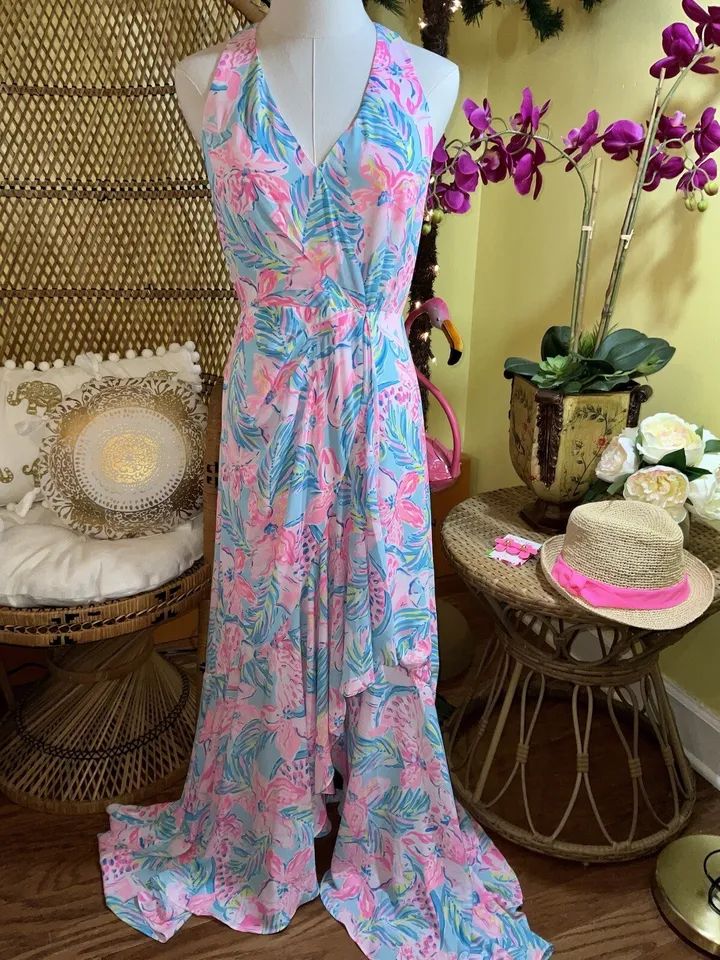Lilly Pulitzer NWT Taylee Maxi Dress Gimme The Juice 💕 Size 2,8,14,16 product image (2)