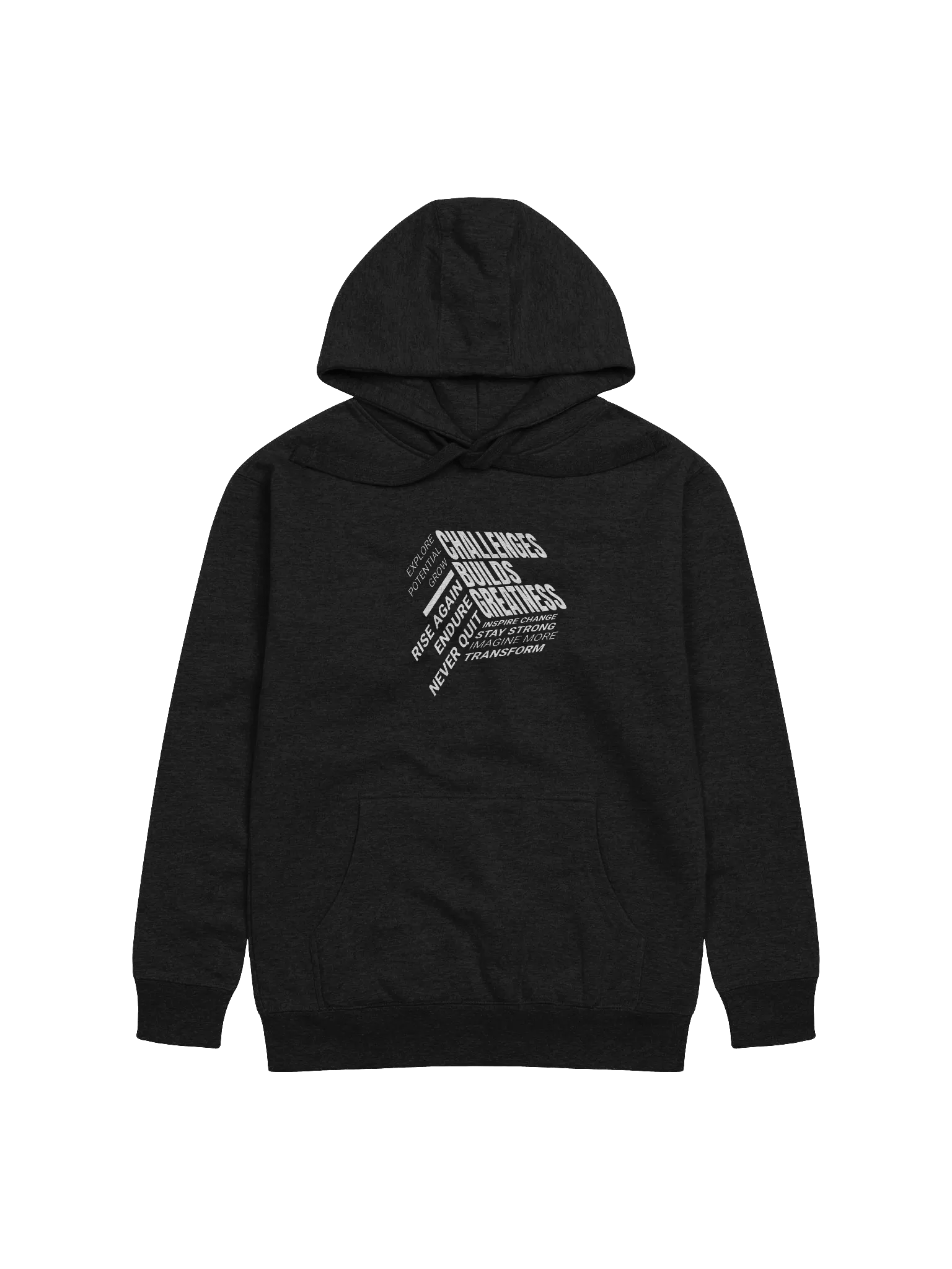 Motivational Isometric Unisex Hoodie product image (1)