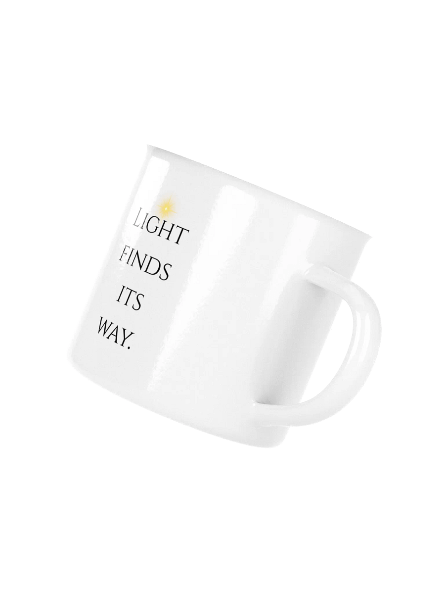 Light Finds Its Way Enamel Mug product image (3)