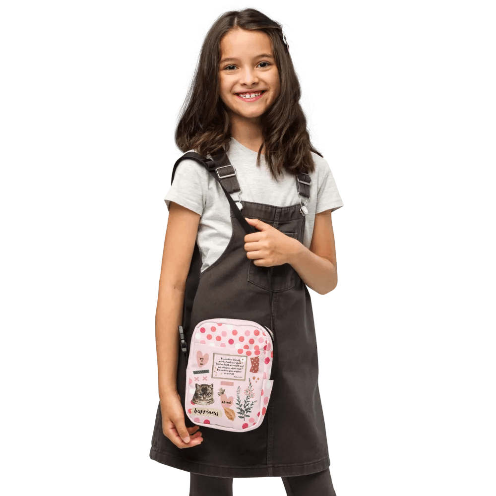 Matthew 22:37-39 | Chic Boho Collage Crossbody Bag product image (2)