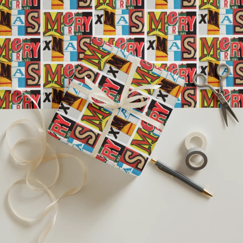 Merry X-Mas Wrapping Paper product image (1)