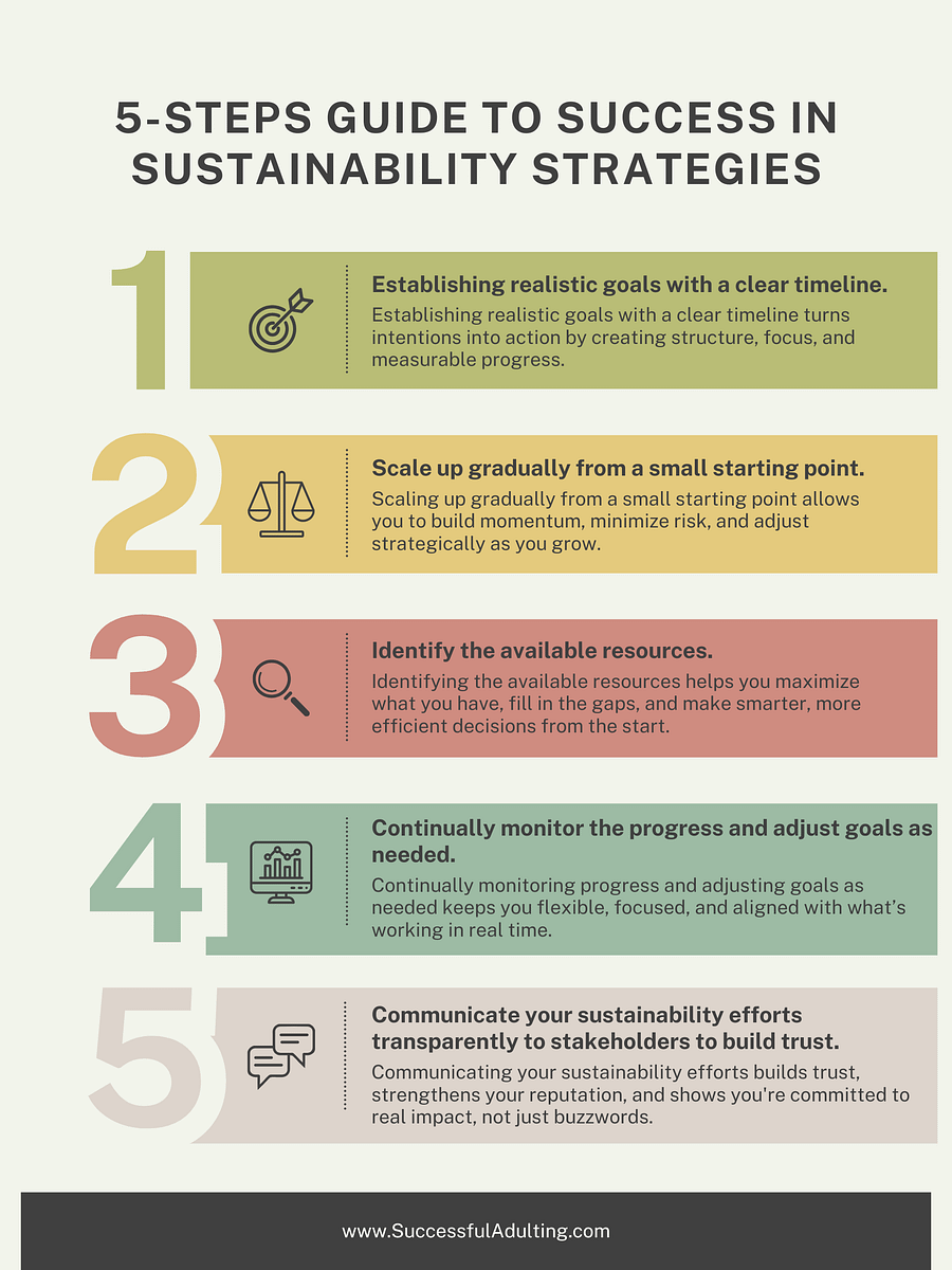5-Steps Guide to Success in Sustainability Strategies product image (1)