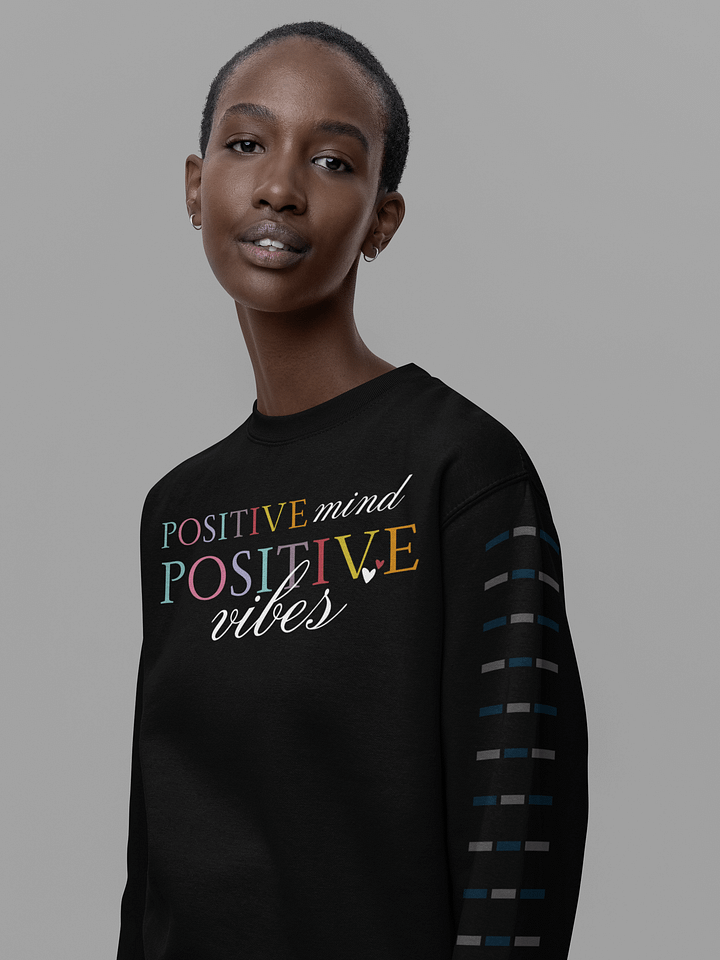 Positive Mind, Positive Vibes Heritage Sweater product image (1)