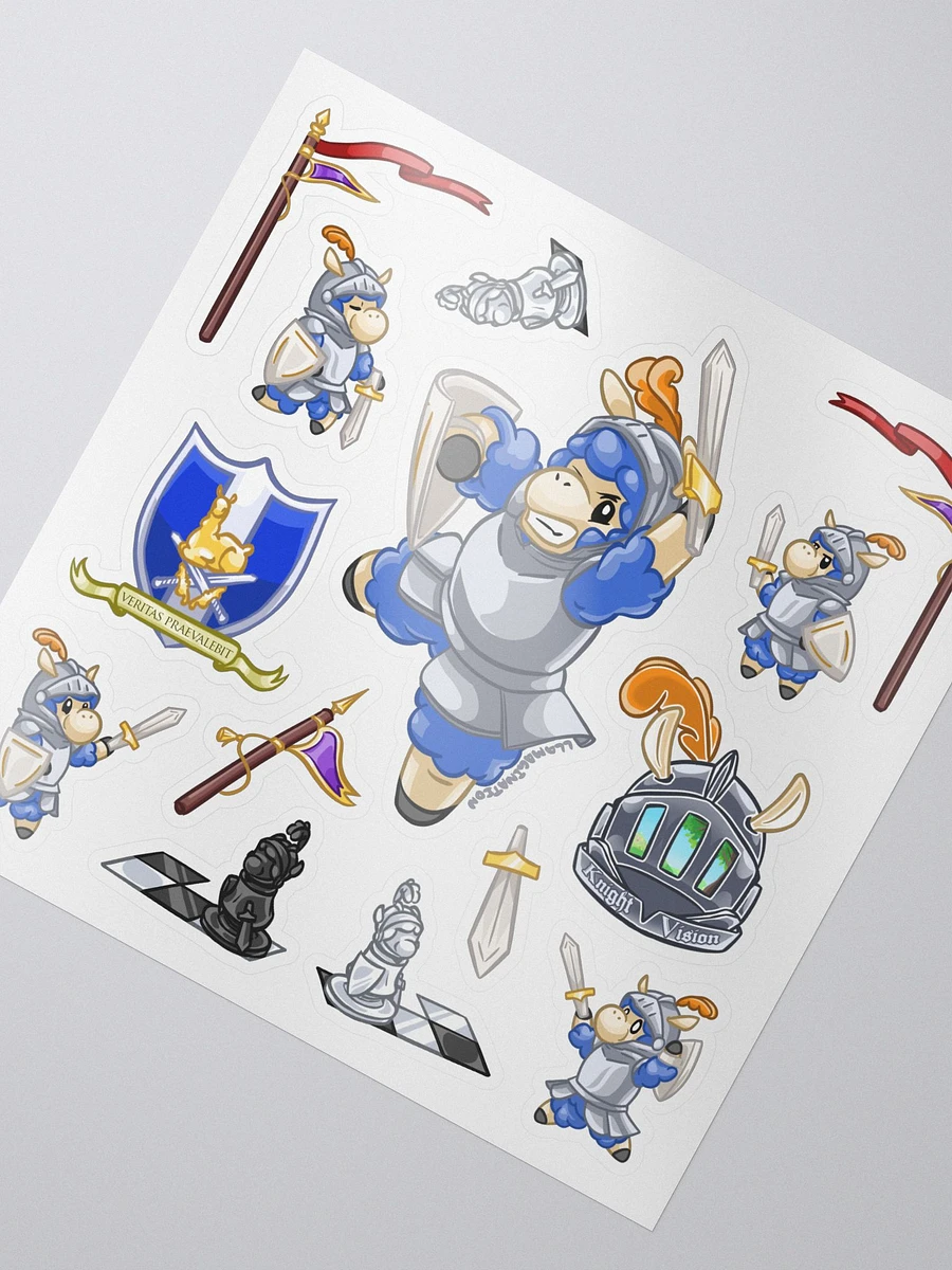 Llama Knight Sticker Set product image (2)