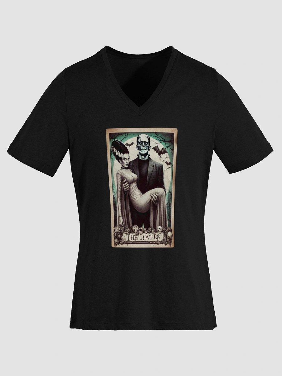 The Lovers Tarot V-Neck Tee product image (6)