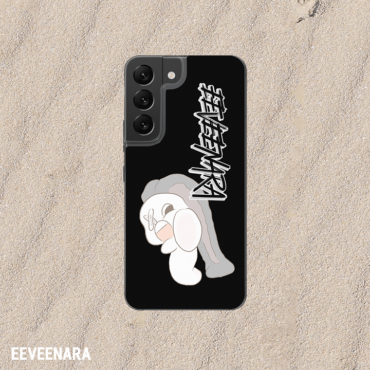 BUNNY KICK SAMSUNG CASE - [BLACK] product image (1)