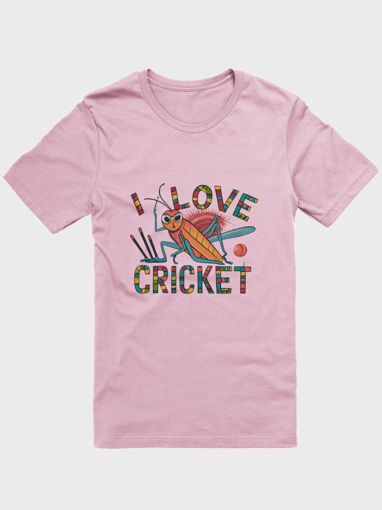 Fun I Love Cricket T-Shirt for Sports Lovers product image (92)