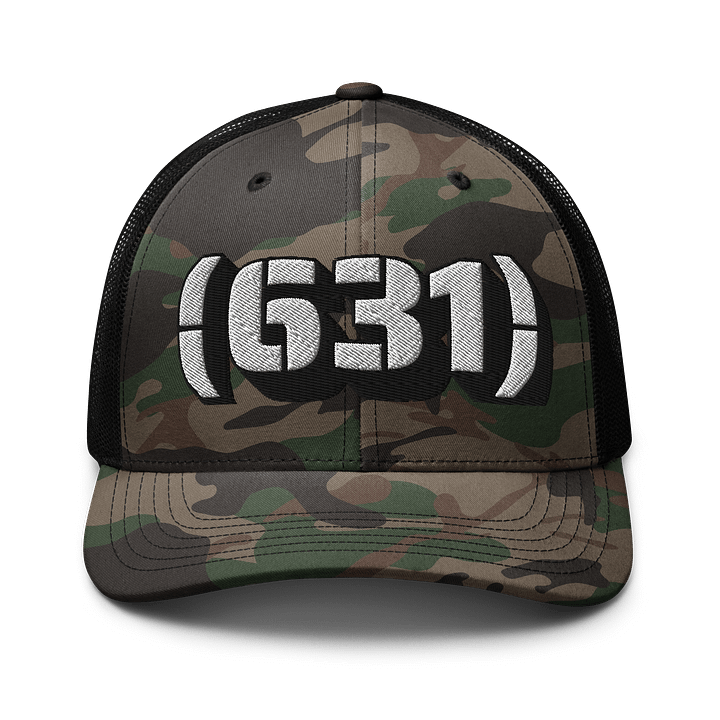 631 Camo Trucker Hat product image (1)