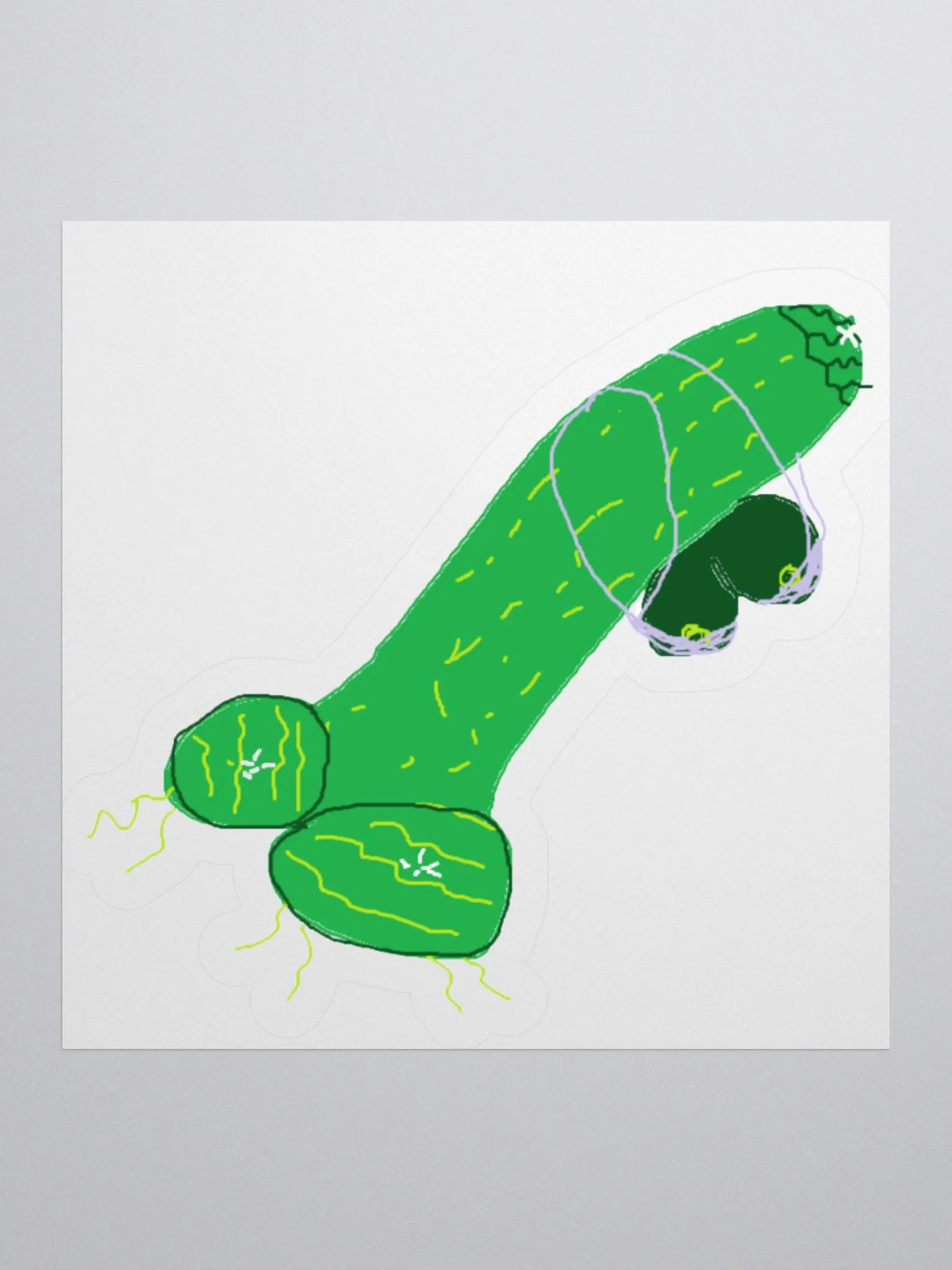 Pickle D Sticker product image (1)