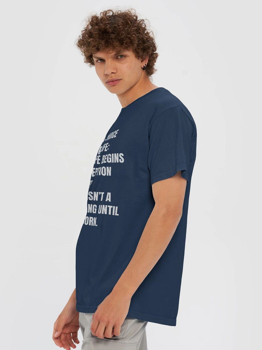 Pro-Choice & Pro-Life Monochrome Unisex Tee product image (6)
