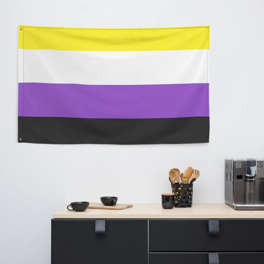 Nonbinary Flag product image (6)