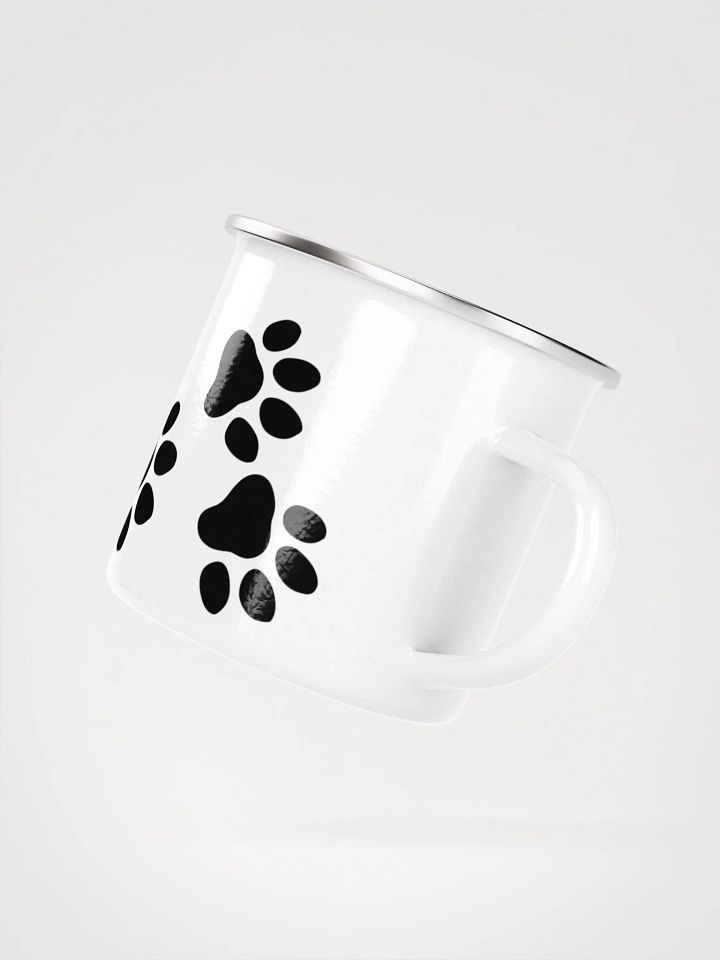Walking paw print ceramic mug product image (2)