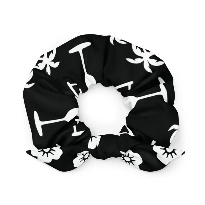 Monochrome Paradise Scrunchie product image (1)