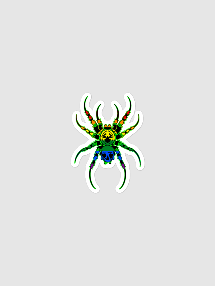 Tarantula Collective Rainbow Spider Sticker product image (1)