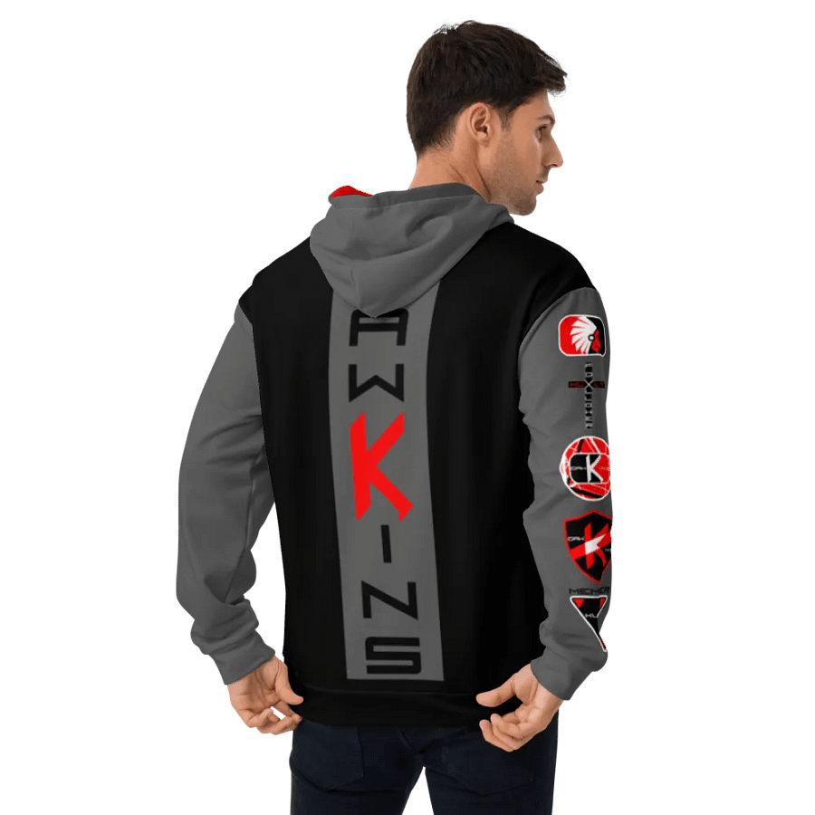 Giveaway Dawkins Gray Stripe Hoodie product image (2)