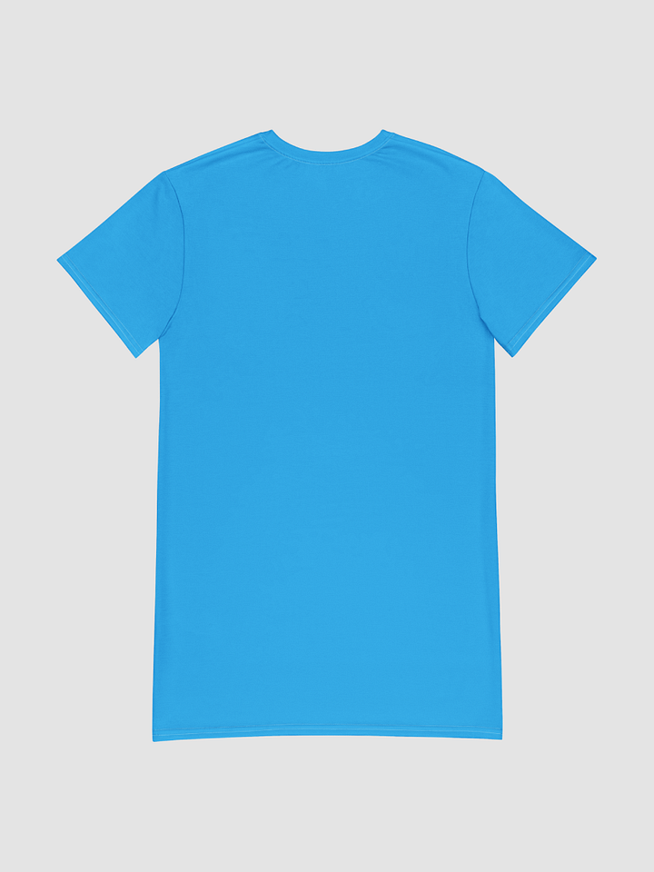 Hyper Bass Long T-Shirt Dress [Blue] product image (2)