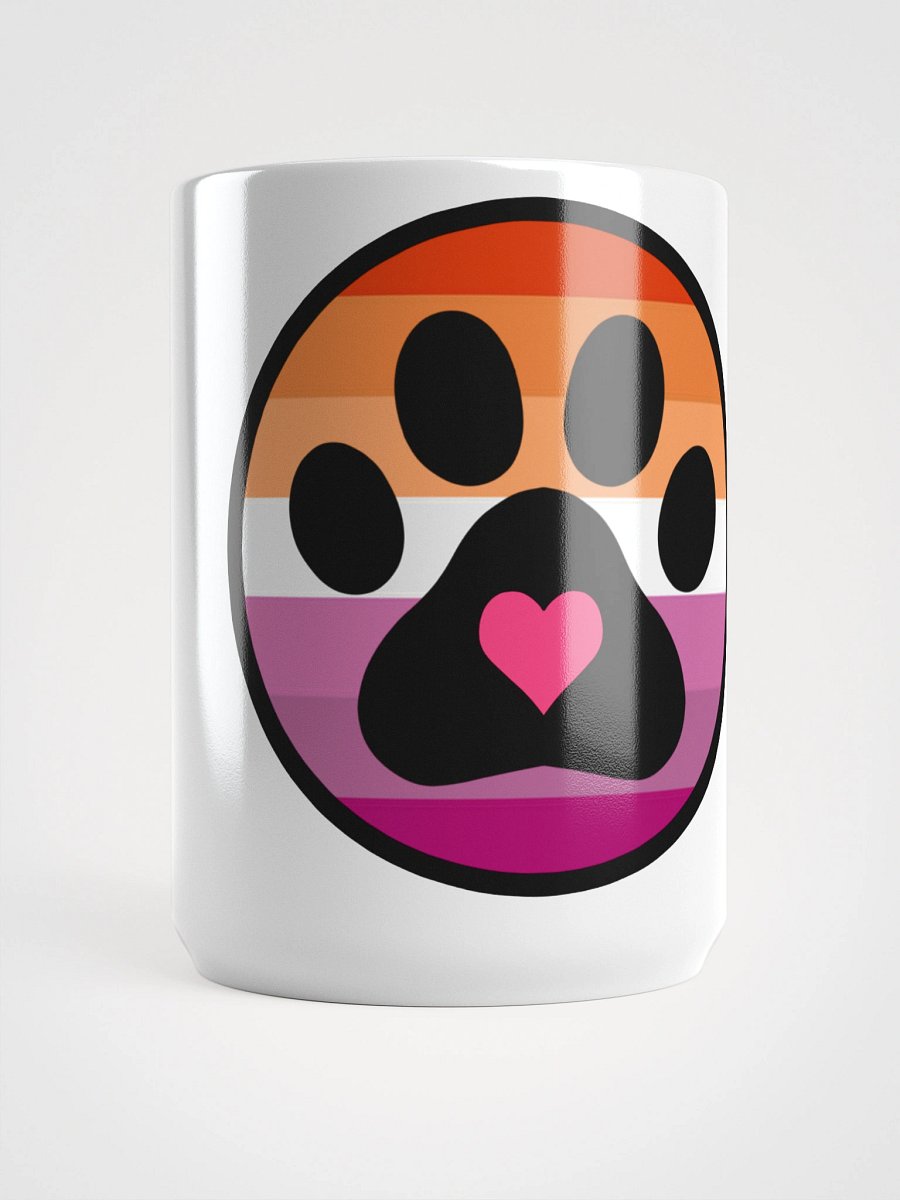 Pride Paw Mug - Lesbian product image (5)