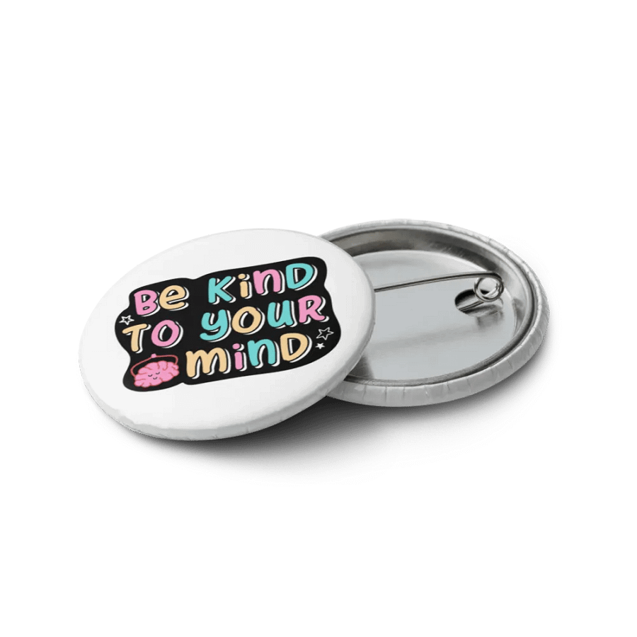 Mindful Mental Health Brain Button Set product image (12)